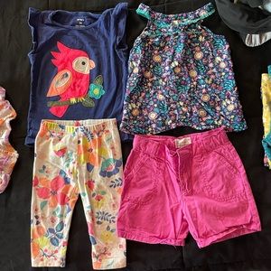 GUC, 2 Summer/Spring Outfits, Carter’s, Girls, 2T